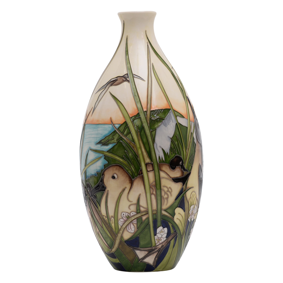 Laughing gull vase  shape shape 9