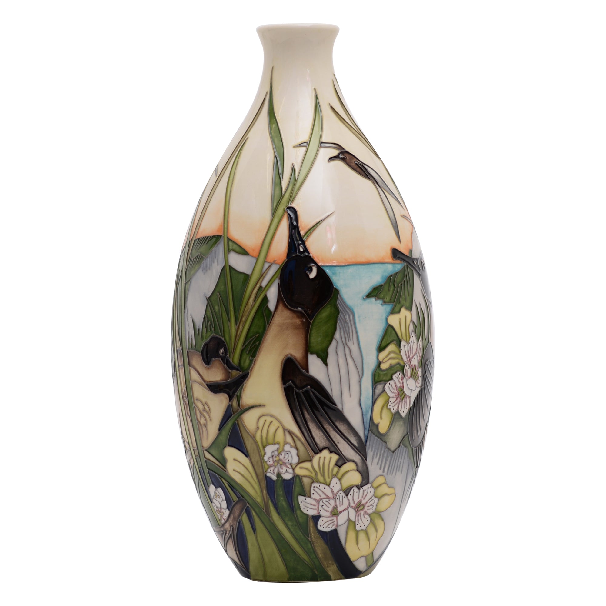 Laughing gull vase  shape shape 9
