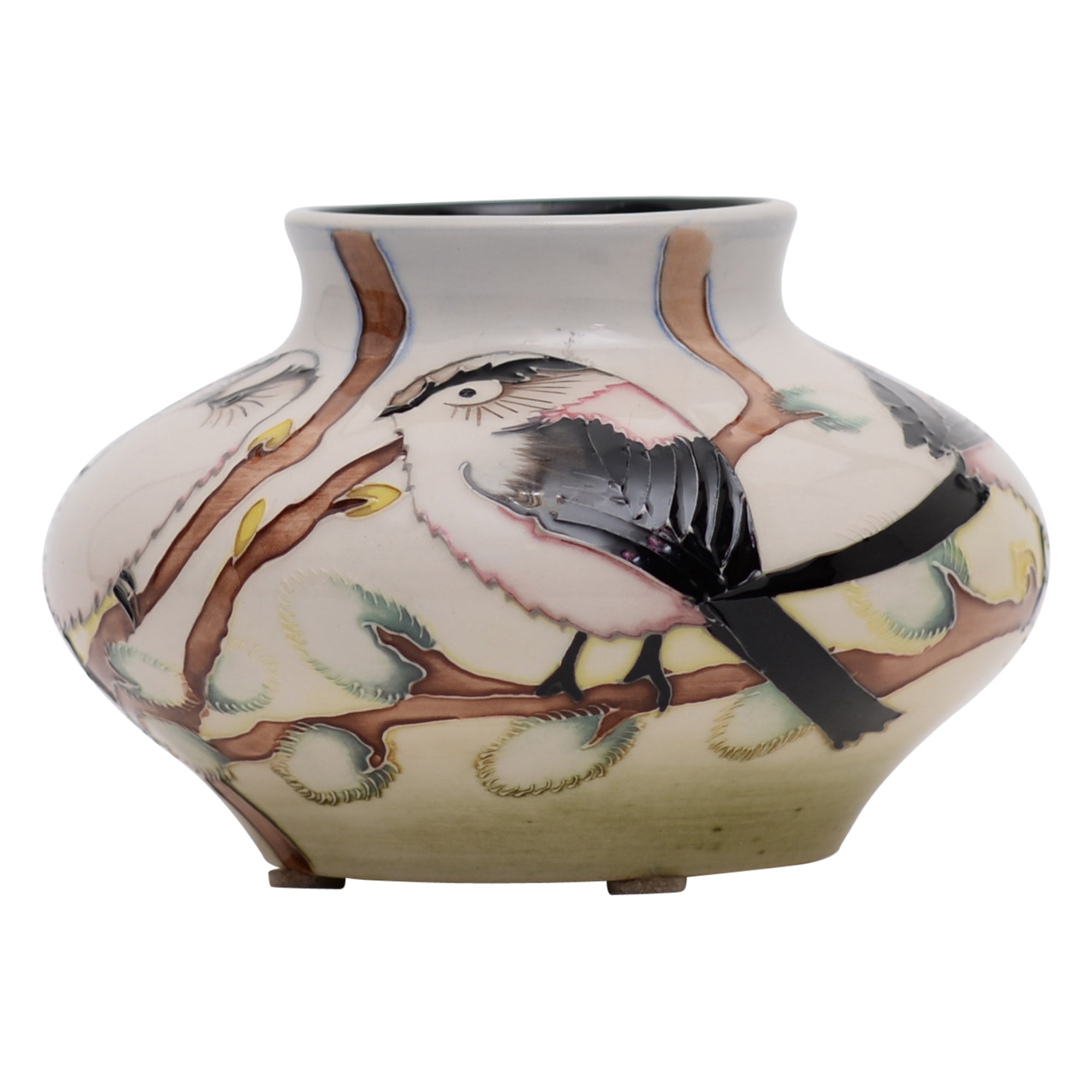 Longtail Tits Vase Trial
