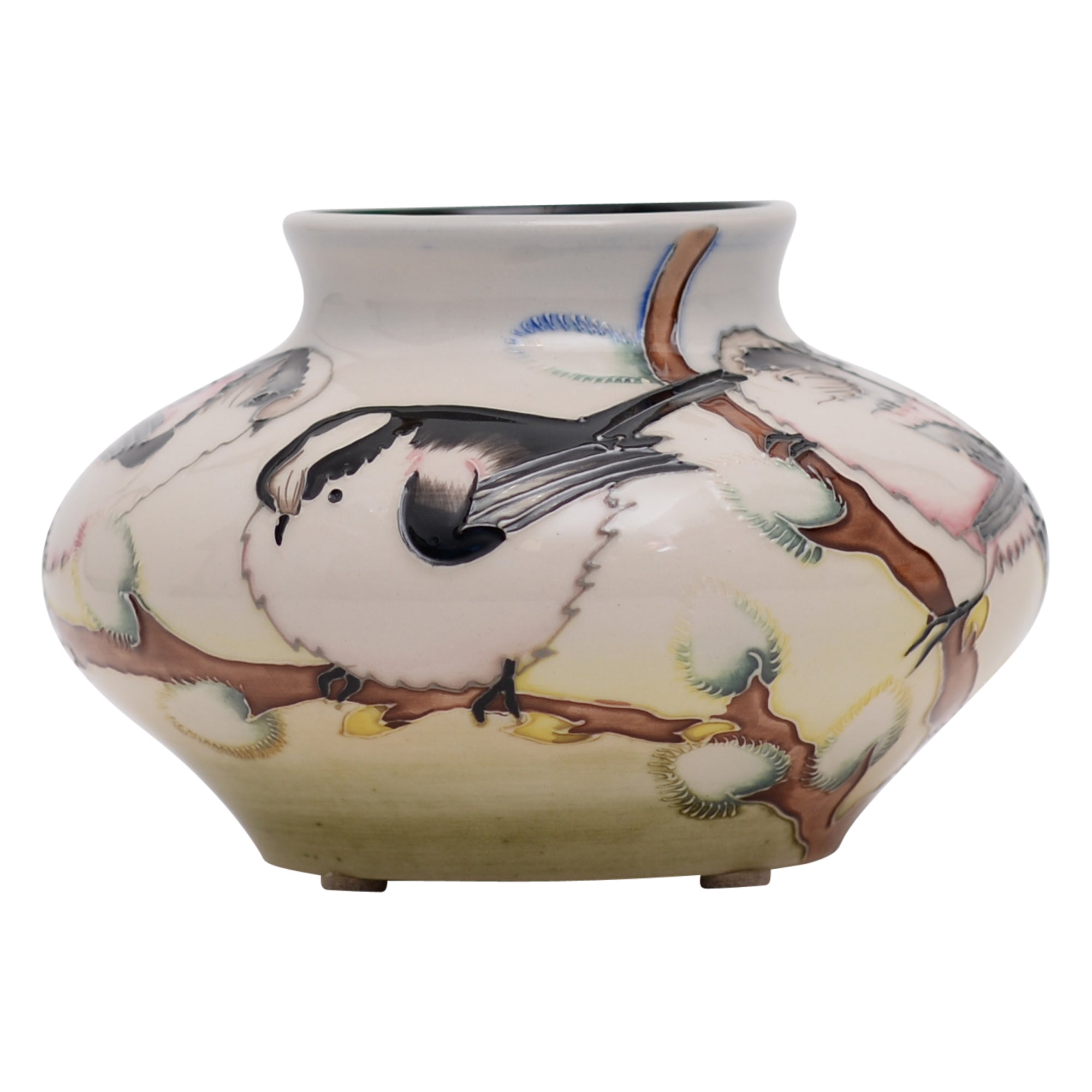 Longtail Tits Vase Trial
