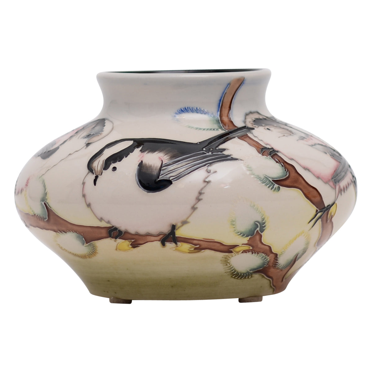 Longtail Tits Vase Trial