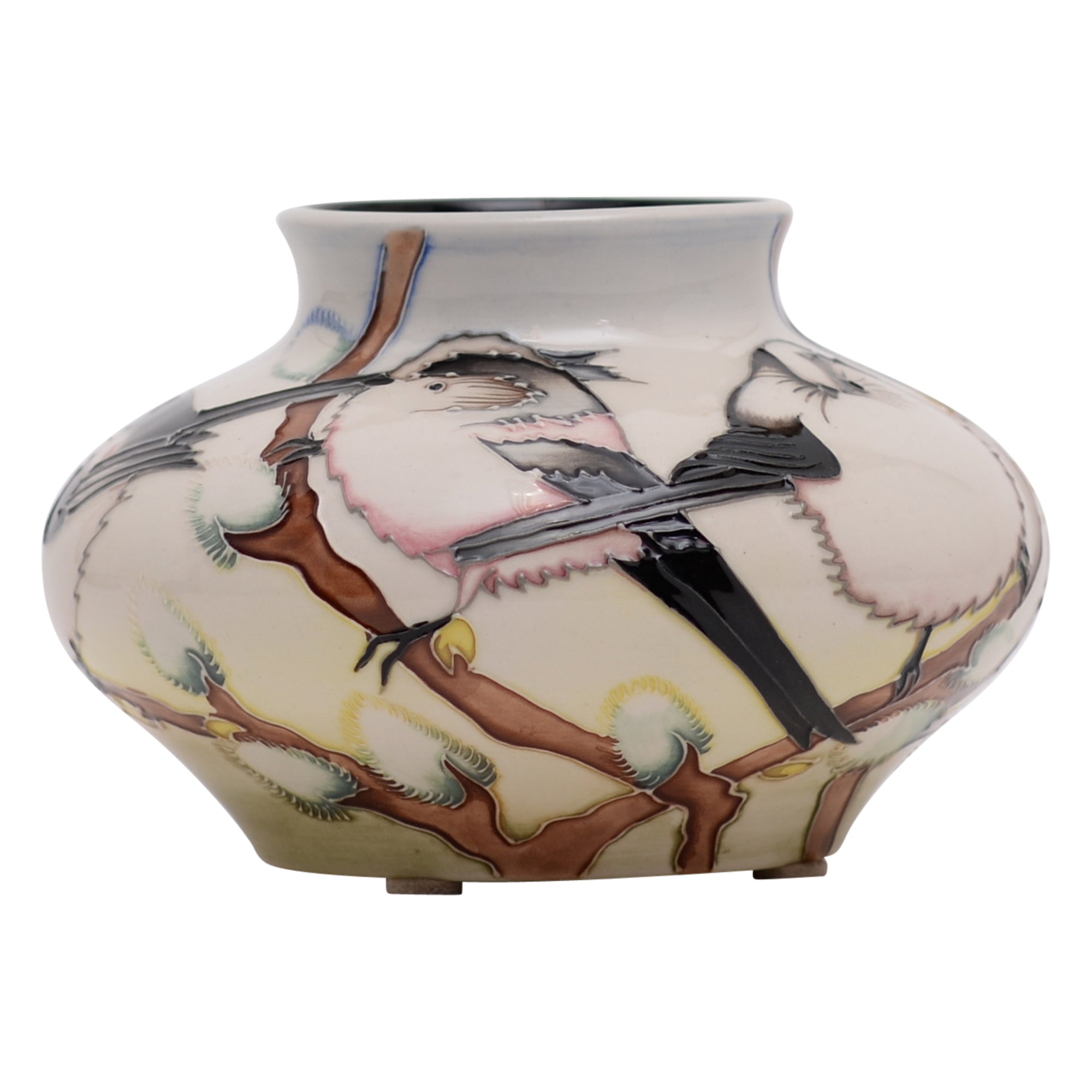 Longtail Tits Vase Trial