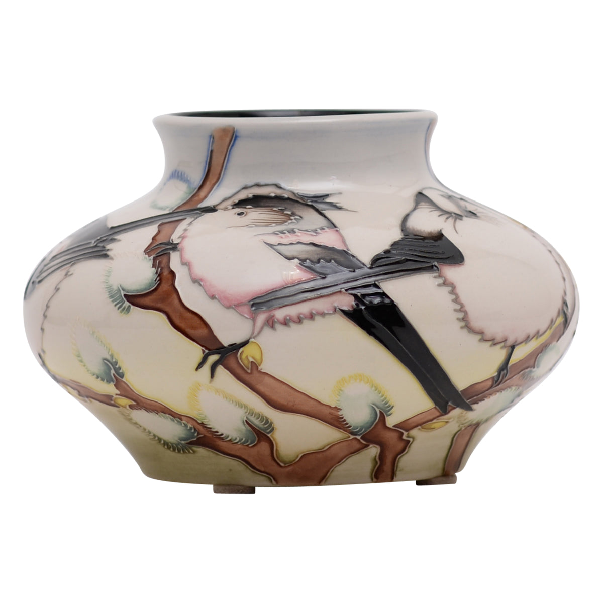 Longtail Tits Vase Trial