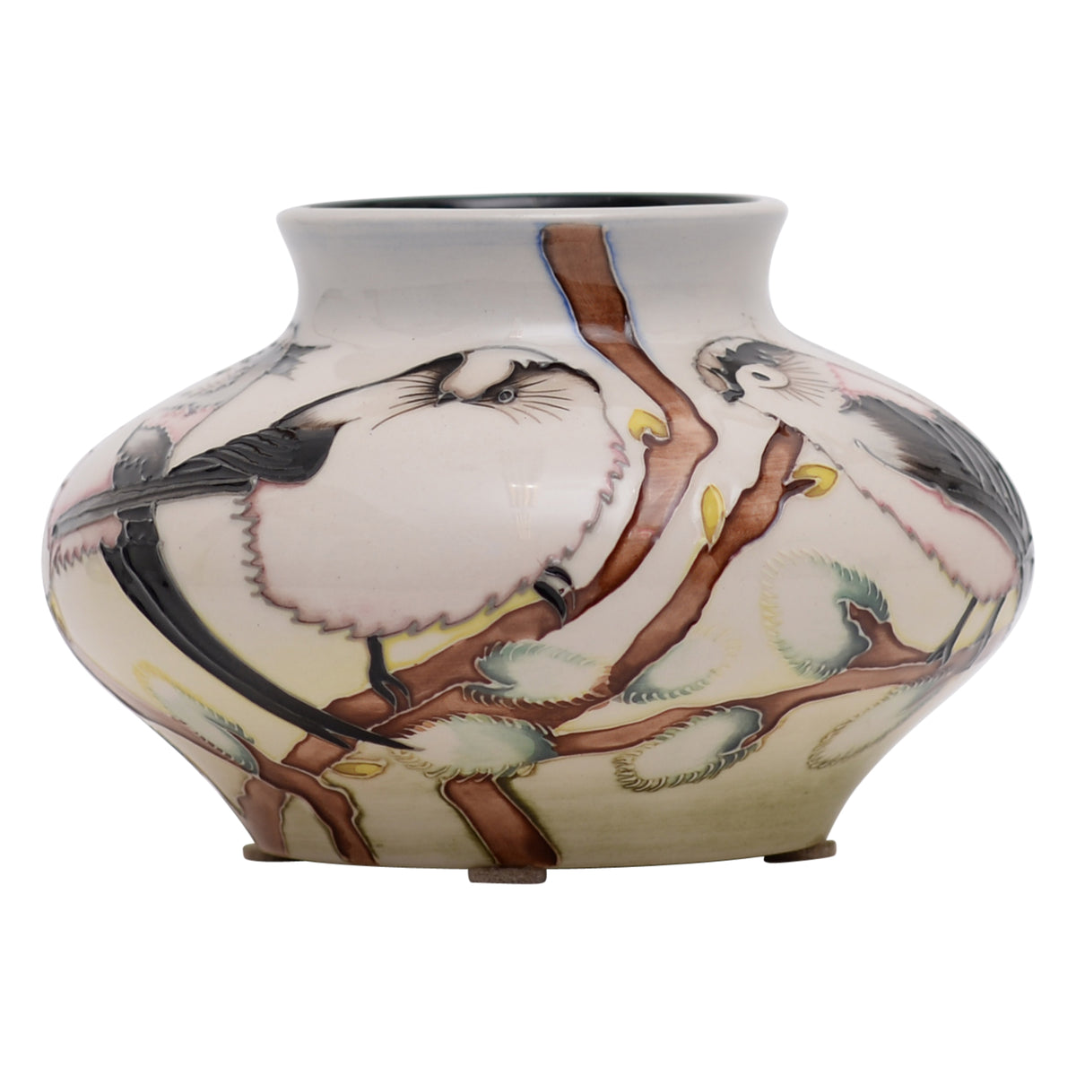 Longtail Tits Vase Trial