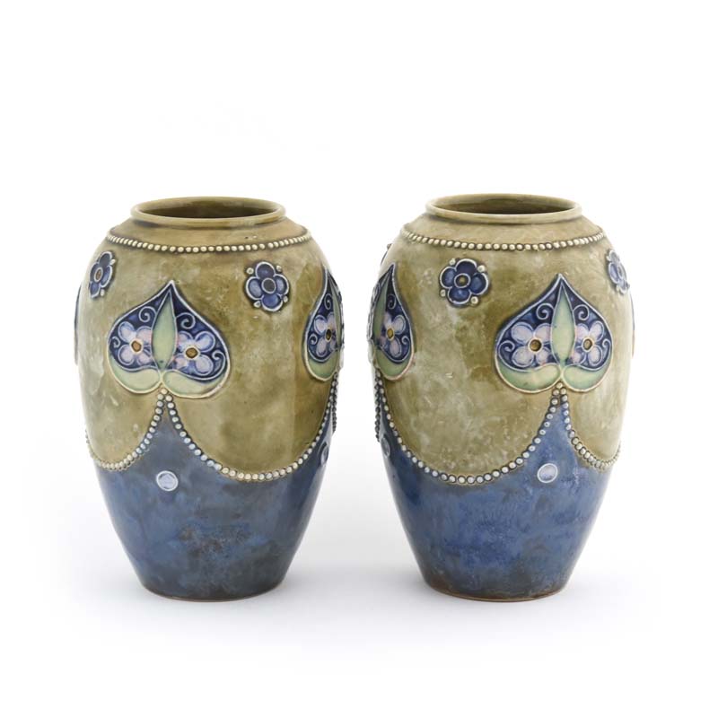 Lambeth Vase Pair