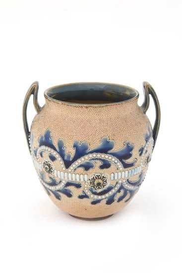 George Tinworth vase