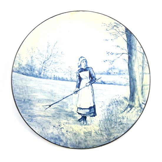 Faience Plaque