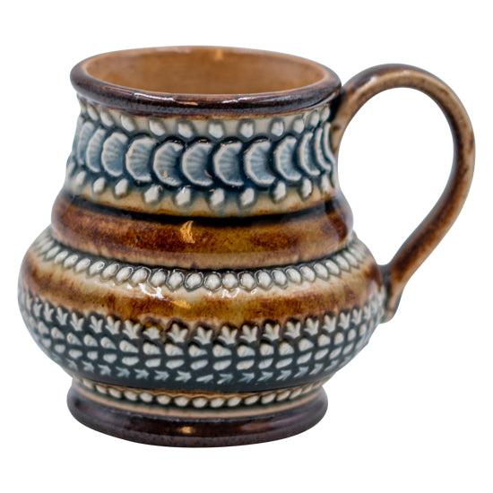 Lambeth Flowers Blue Tan Pitcher