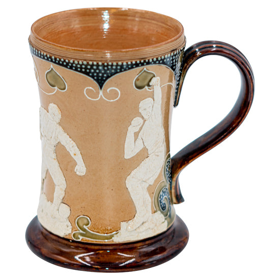 Stoneware Sporting Tankard