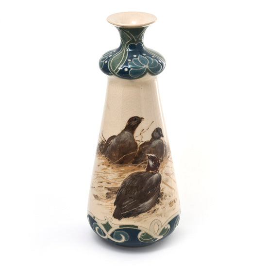 Vase-Lambeth-Bird