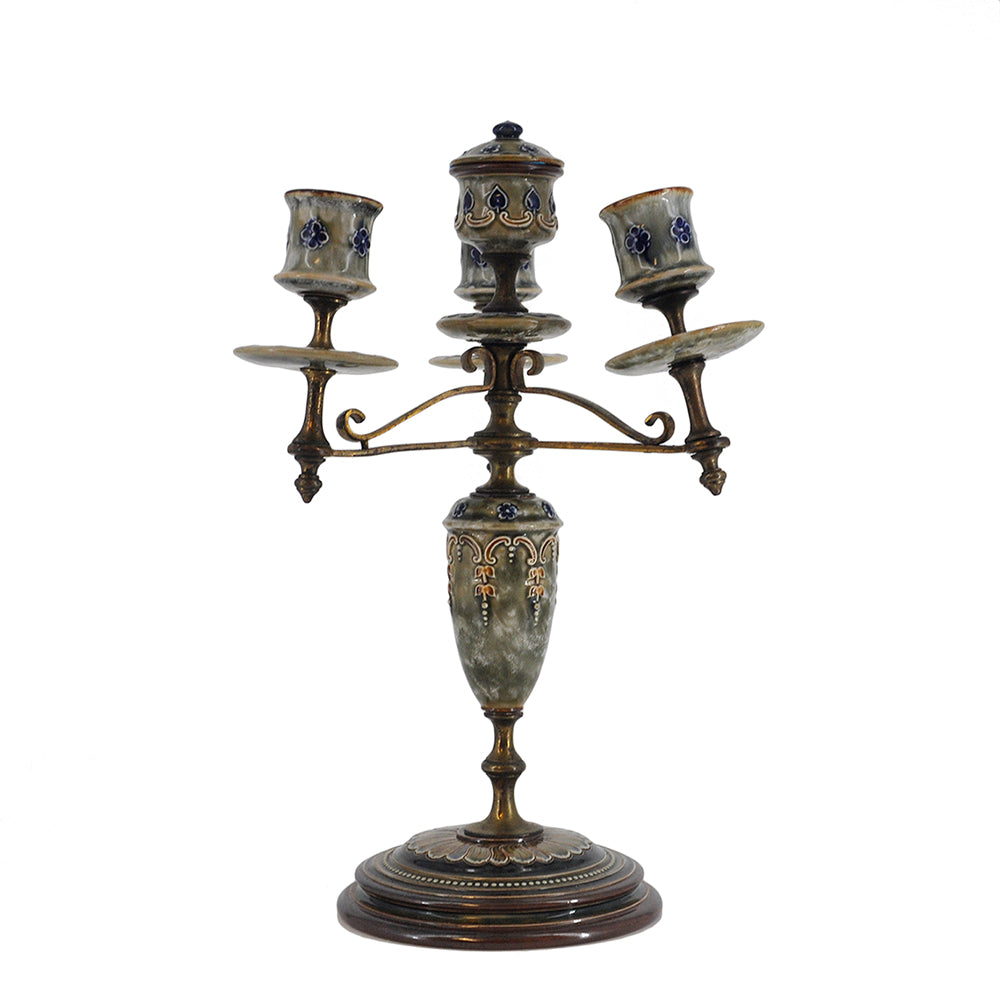 Stoneware Candelabra