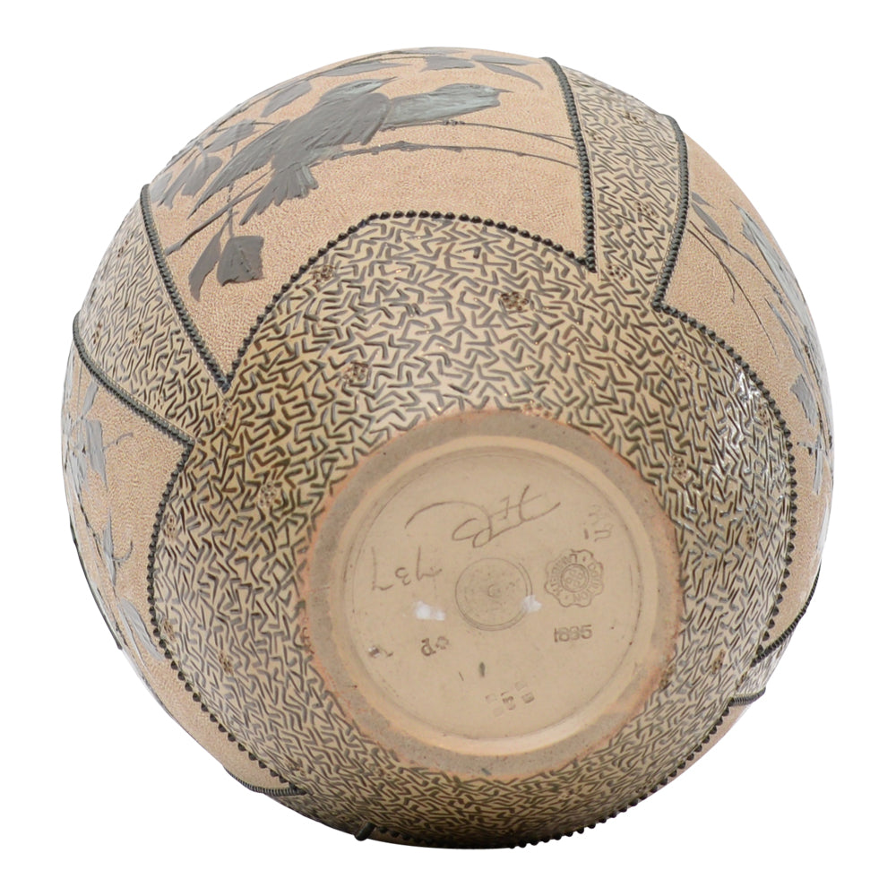Lambeth Vase Birds Scene