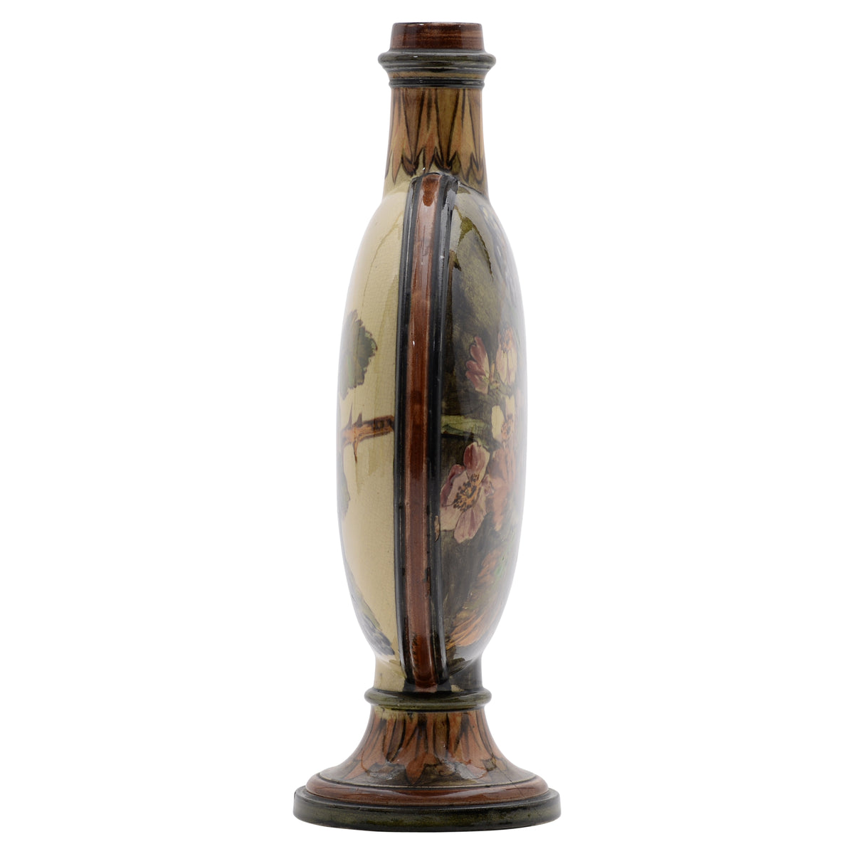 Lambeth Pottery Flask