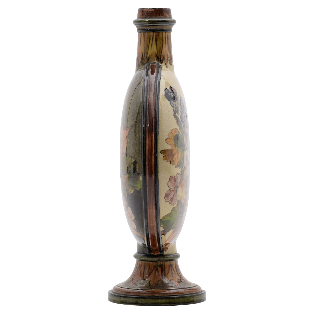 Lambeth Pottery Flask