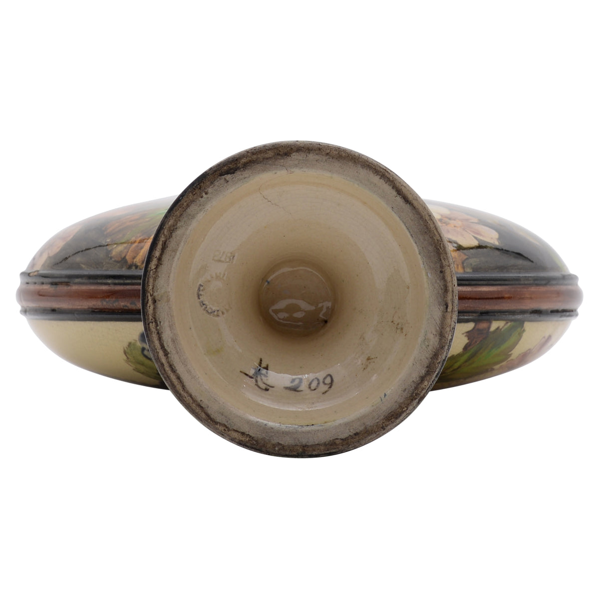 Lambeth Pottery Flask