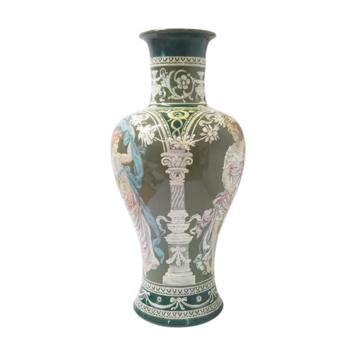 Art Nouveau porcelain vase