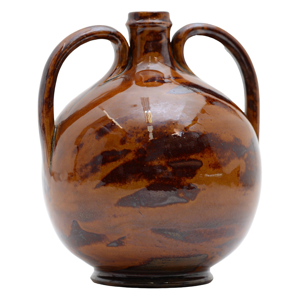 Indian Head 1908 Two Handled Whiskey Bottle