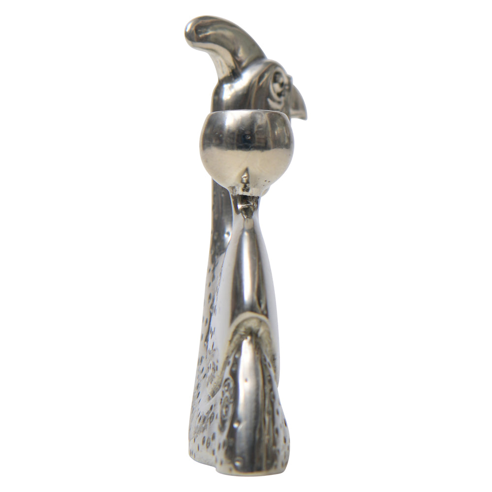 Maridadi Pewter Guinea Fowl Sculpture Small