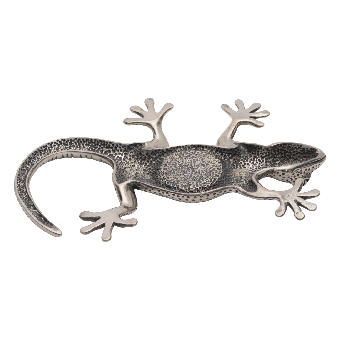 Maridadi Pewter Gecko Tea Light