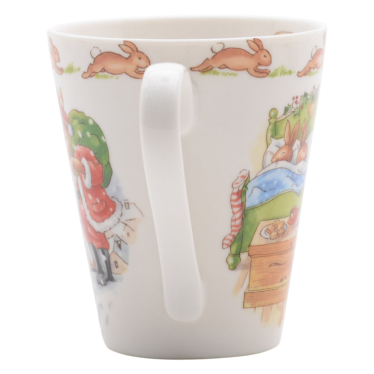 Merry Christmas bunnykin mug set