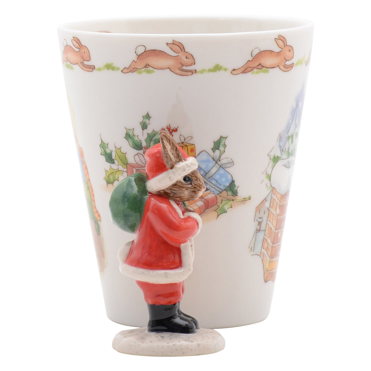 Merry Christmas bunnykin mug set