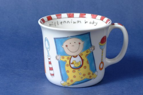 Millenium Baby Hug A bunnykin mug
