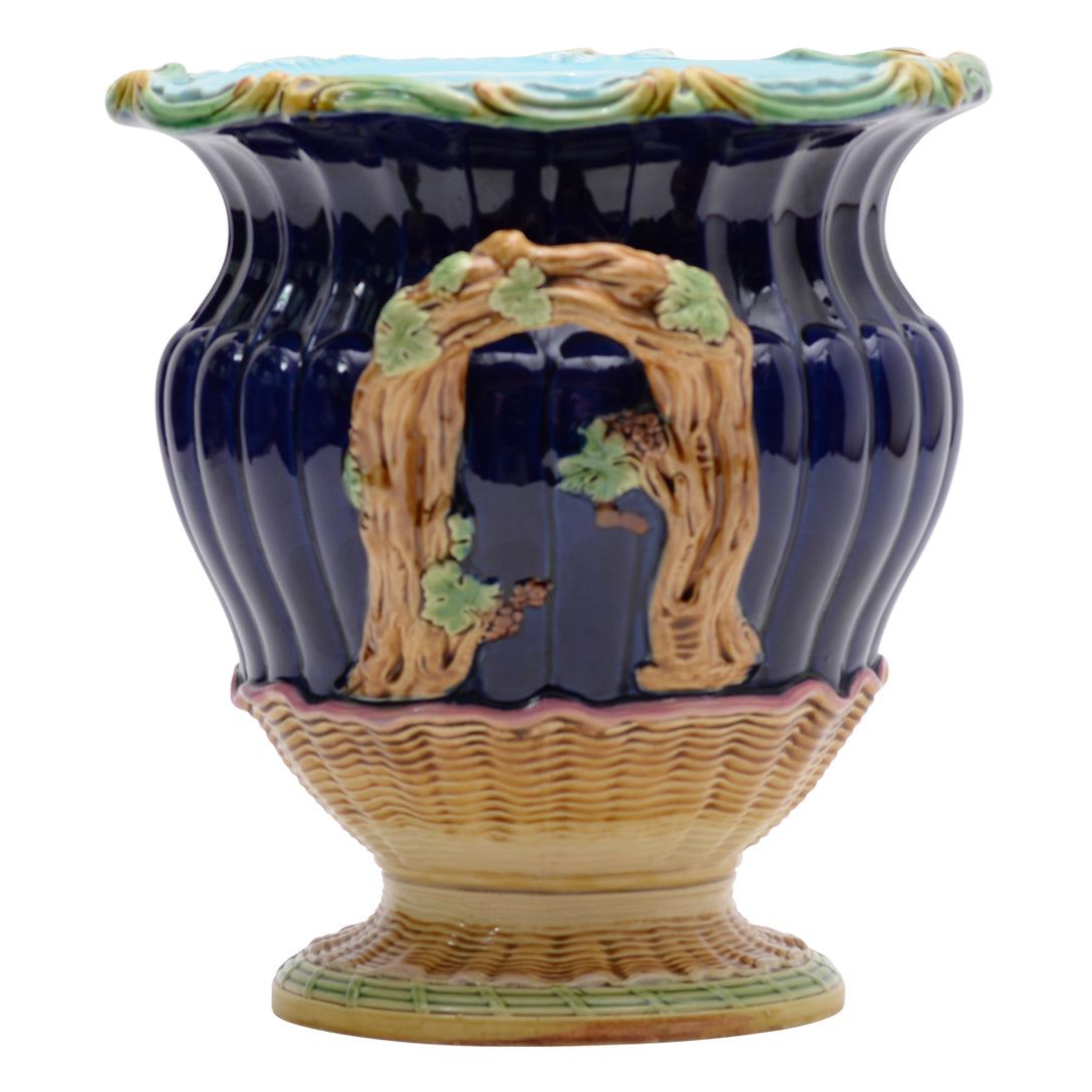 Minton majolica jardiniere