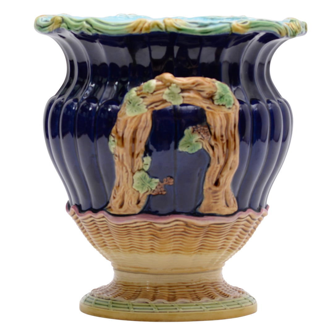 Minton majolica jardiniere