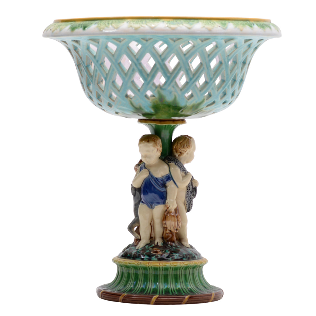majolica epergne