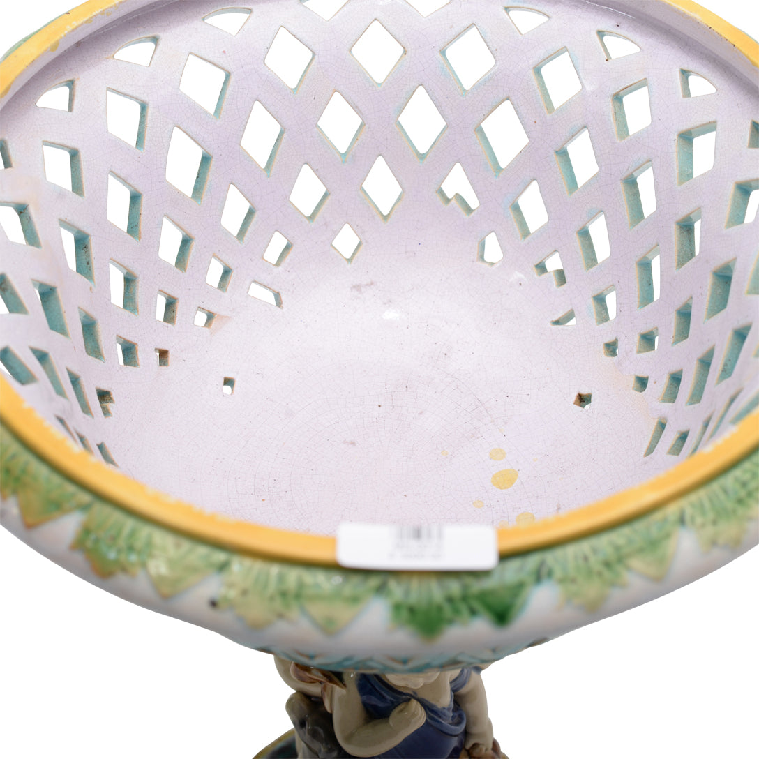 majolica epergne