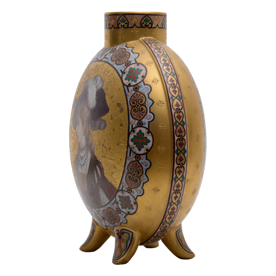 Minton Portrait Vase