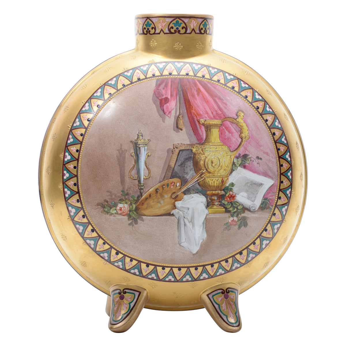 Minton Portrait Vase