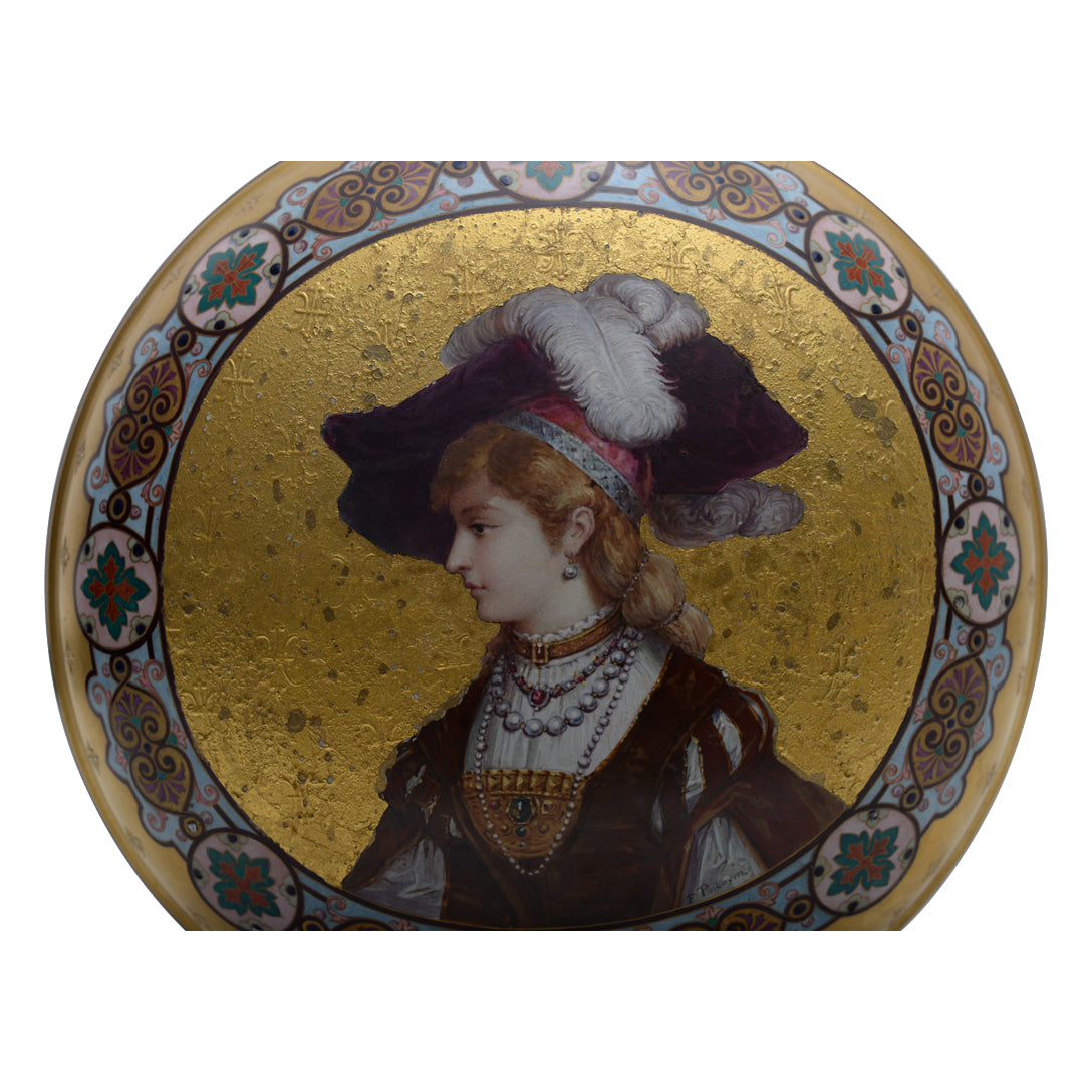Minton Portrait Vase