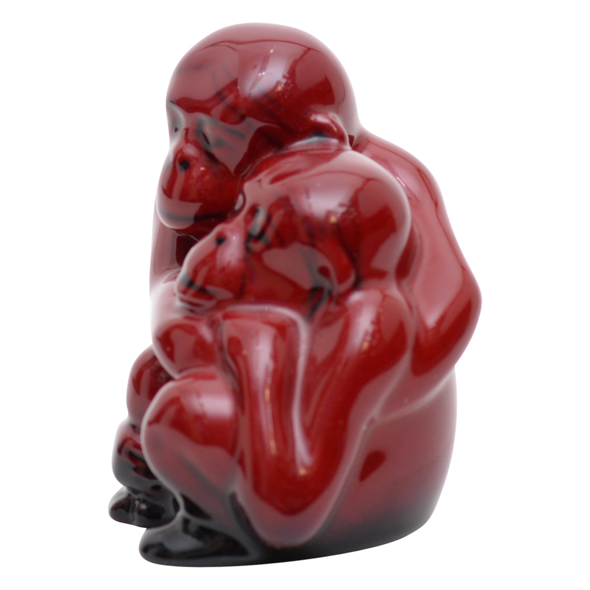 Flambe,small,seated,arm around,