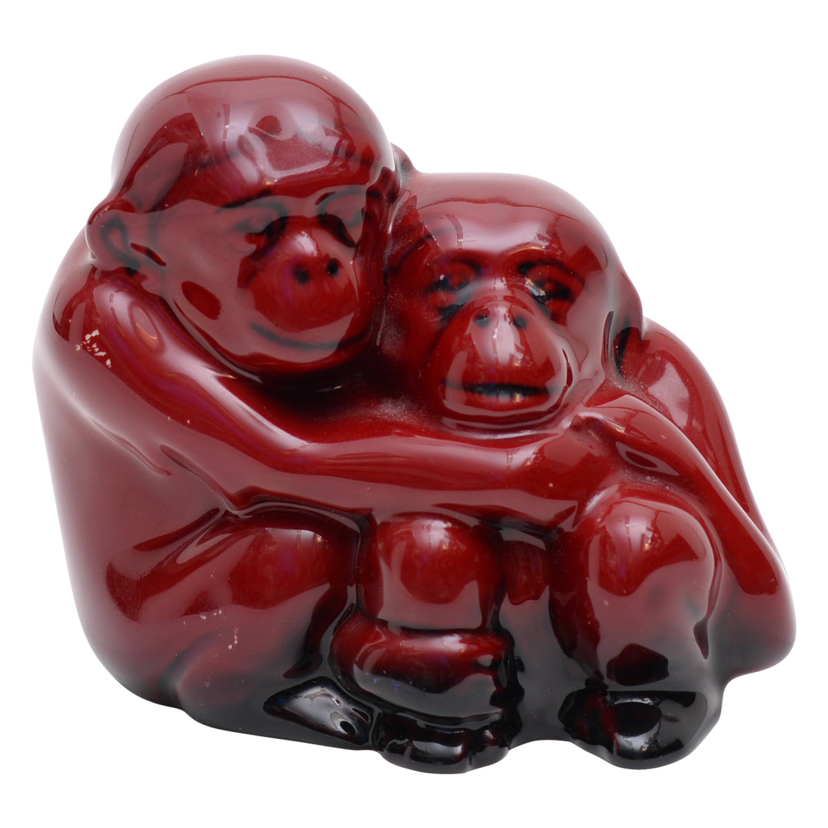 Flambe,small,seated,arm around,