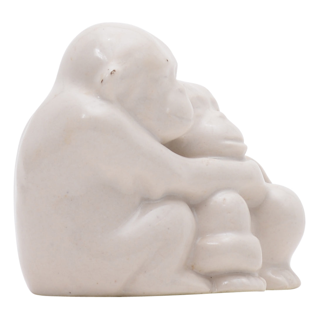 Monkeys cuddling
