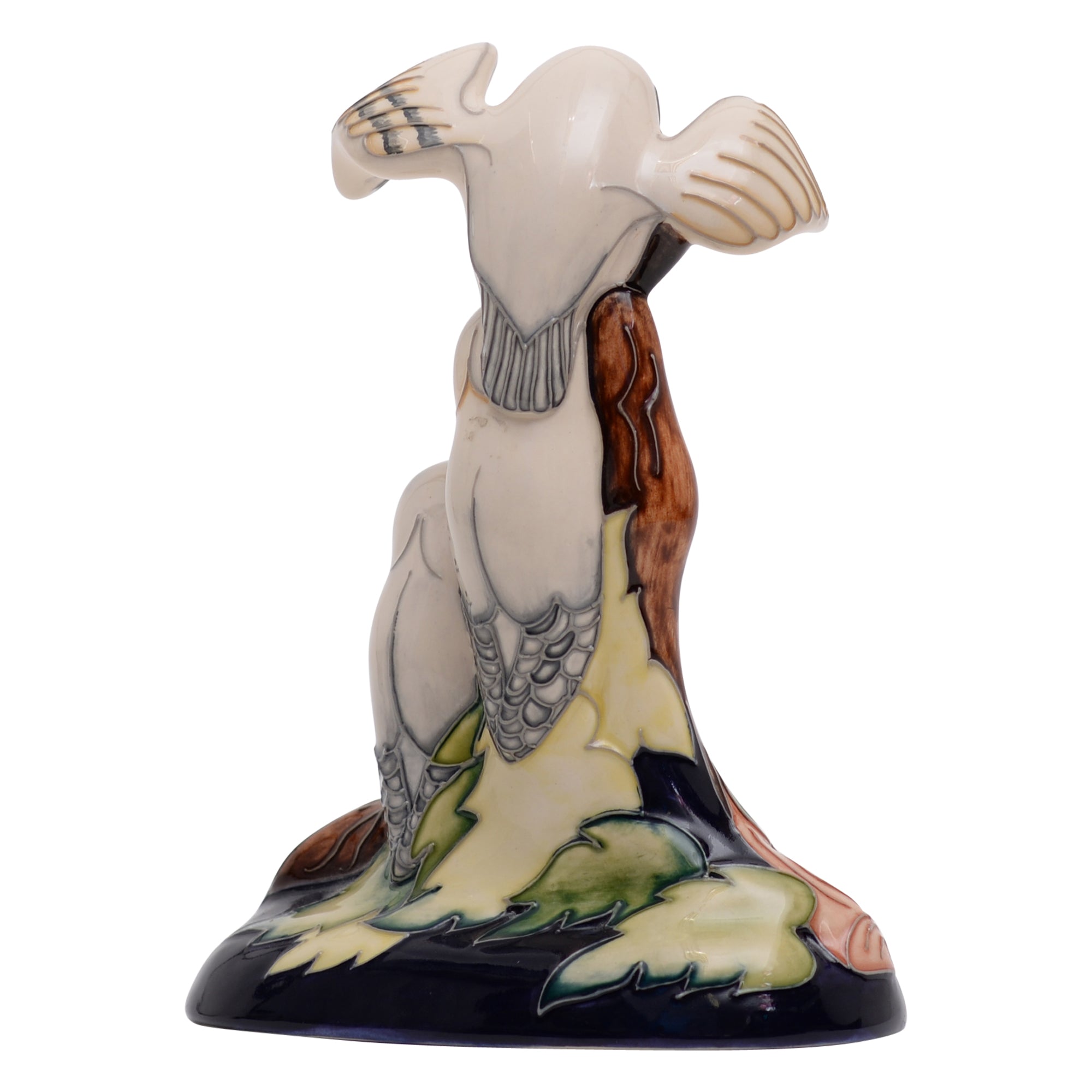 Moonlight owl sculpture as is condition