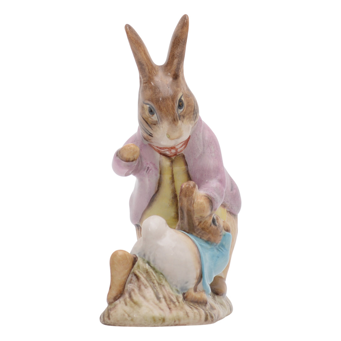 Mr. Benjamin Bunny and Peter Rabbit sculpture