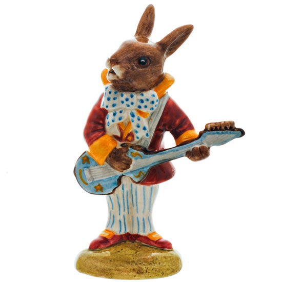 Mr. Bunnybeat Strumming golden jubilee bunnykin