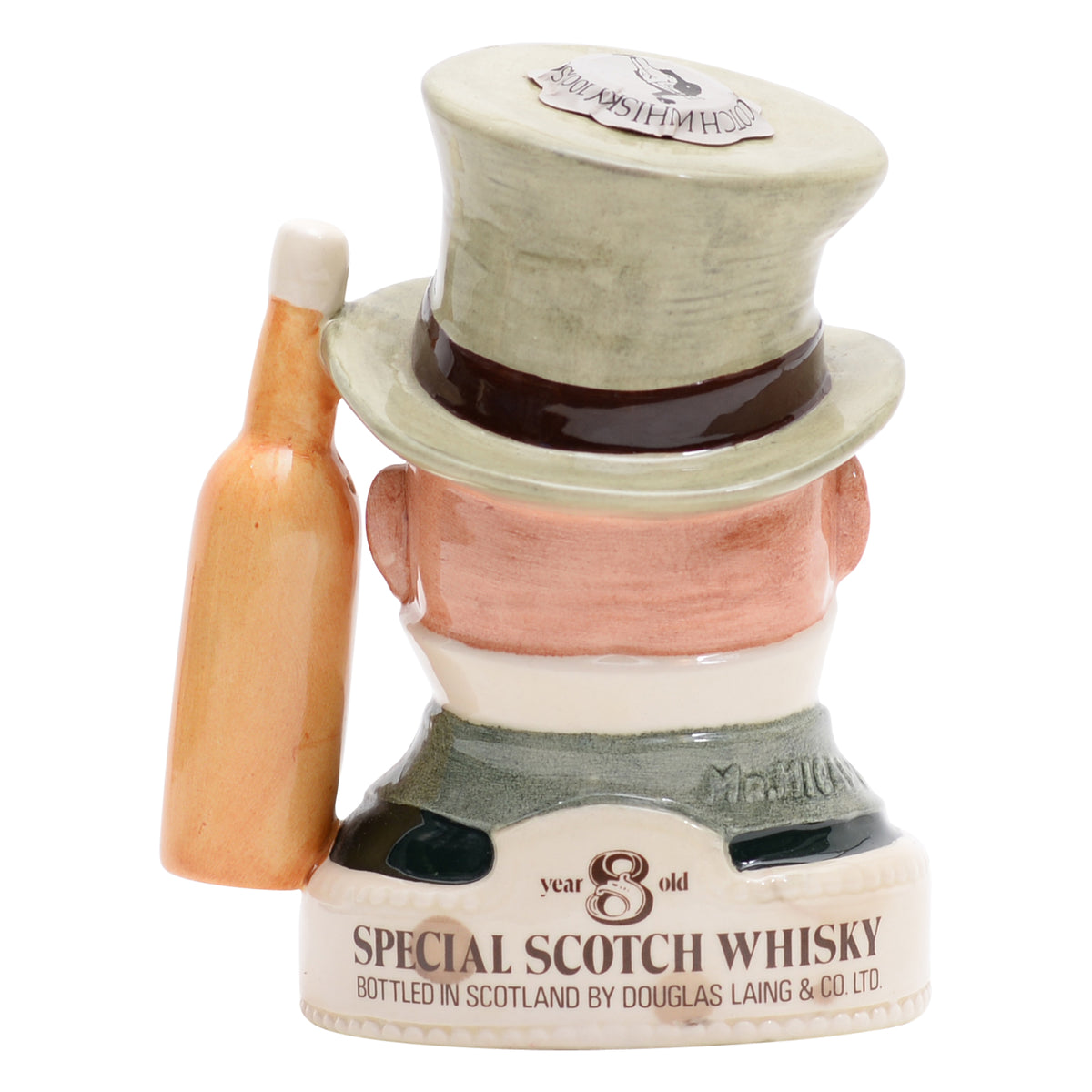 Mr Micawber Liquor Character Jug