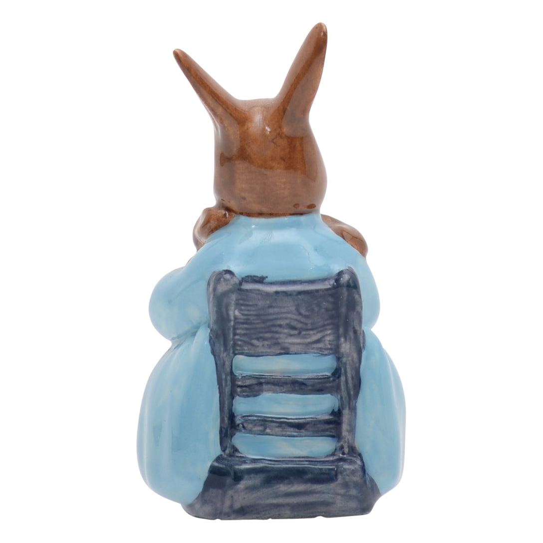 Mrs. Rabbit and Bunnies animal figurine