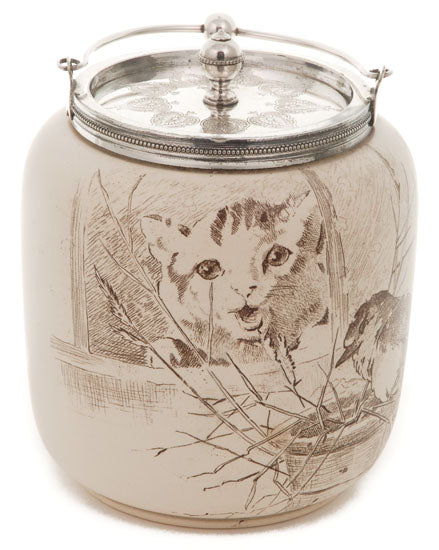 Cat Biscuit Barrel