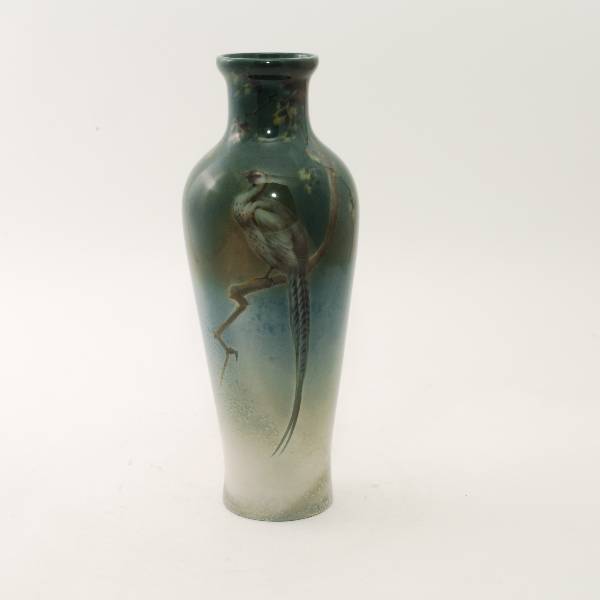 Titanian Pheasant in Tree Vase
