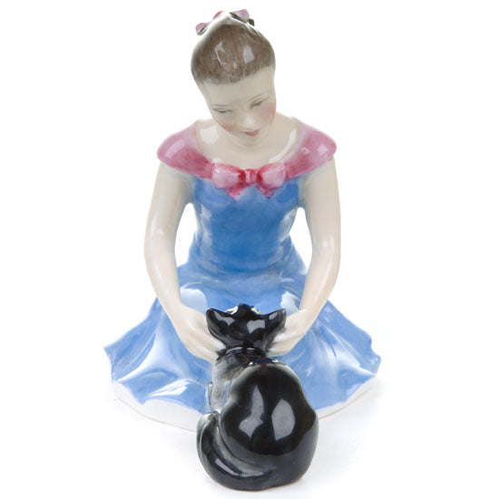 Girl with Cat