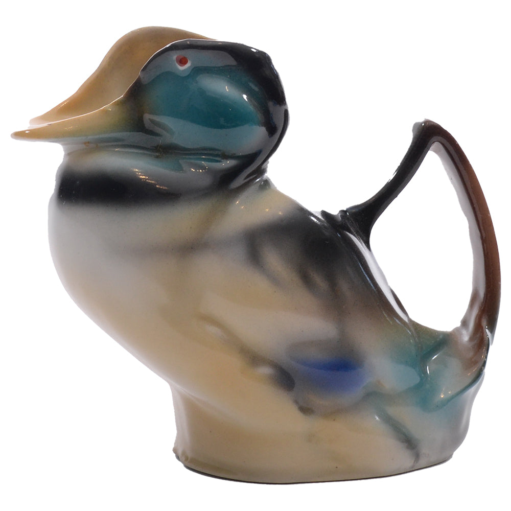 Jug of a duck with a handle