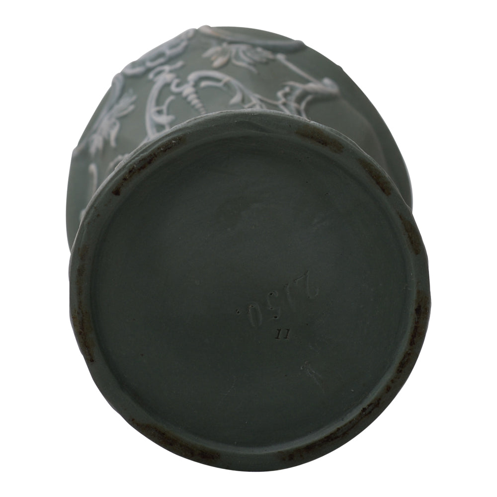 Green vase