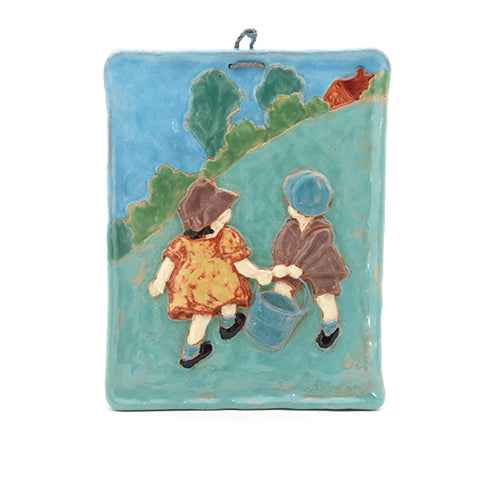 Tile -  Boys Holding Bucket