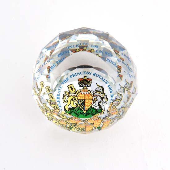 Commemorative Crystal  15th August 1990