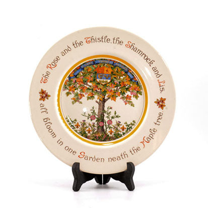 Rose and Thistle Plate