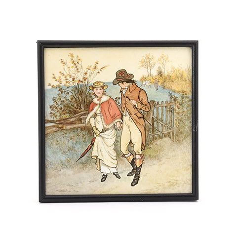 Tile Couple Walking